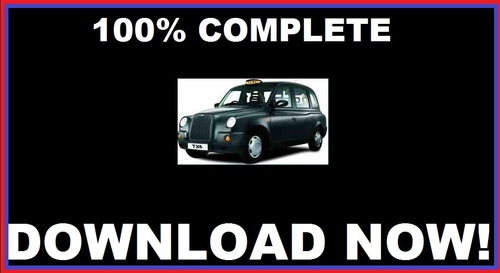 Product picture TAXI WORKSHOP SERVICE REPAIR MANUAL FOR LTi TX1 TX2 TX4